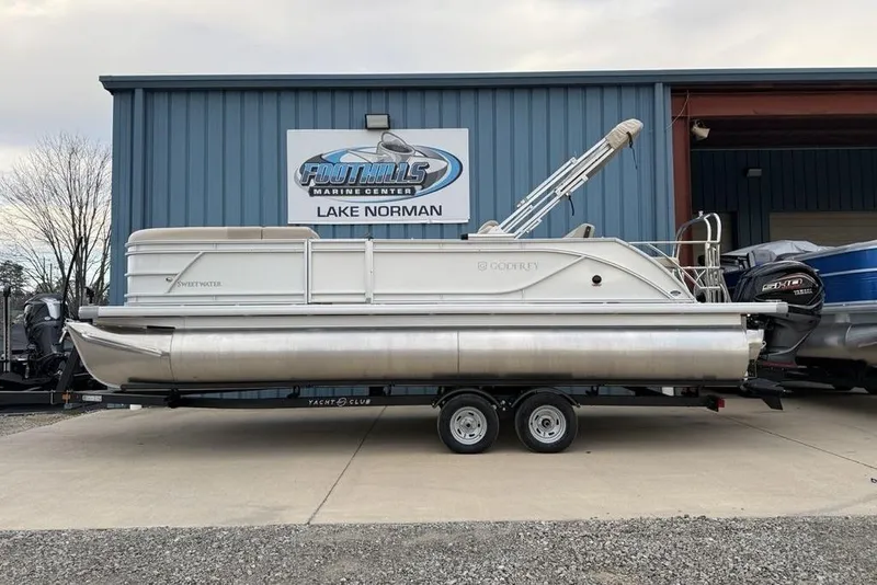 The Image of 2026 Godfrey Sweetwater 2286 SFLC pontoon boat at Foothills Marine Center, Lake Norman. - 0