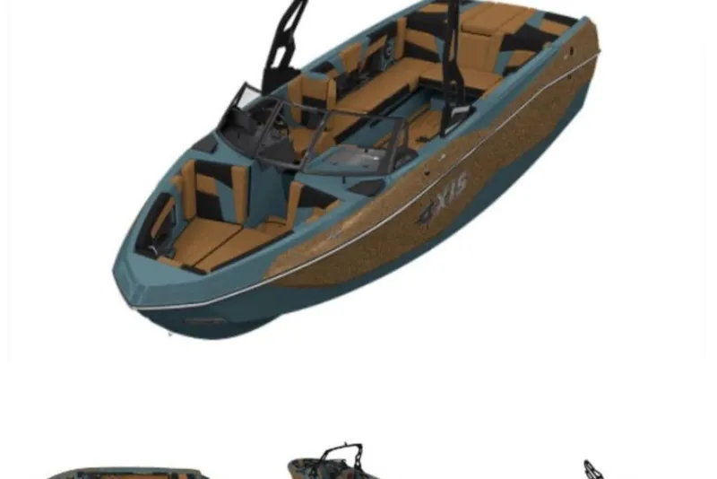 The Image of 2026 Axis T250 boat with sleek design and modern interior features. - 1