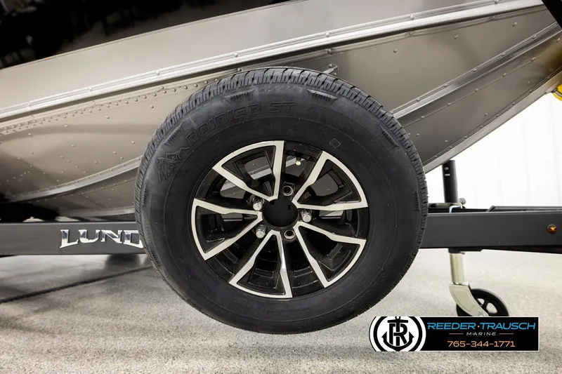 Slide: The Image of Trailer wheel of 2026 Lund 1975 Tyee boat by Reeder-Trausch Marine. - 55
