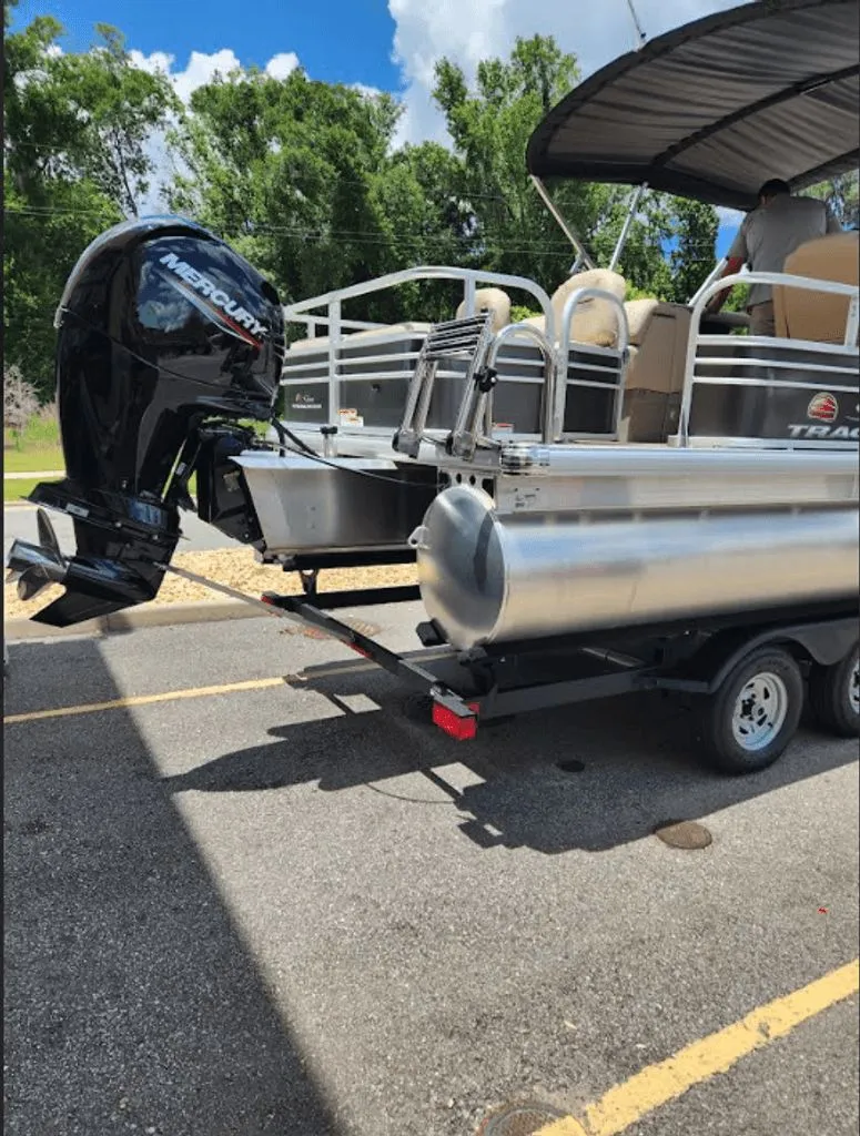 Slide: The Image of Sun Tracker Fishin Barge 2023 - 2