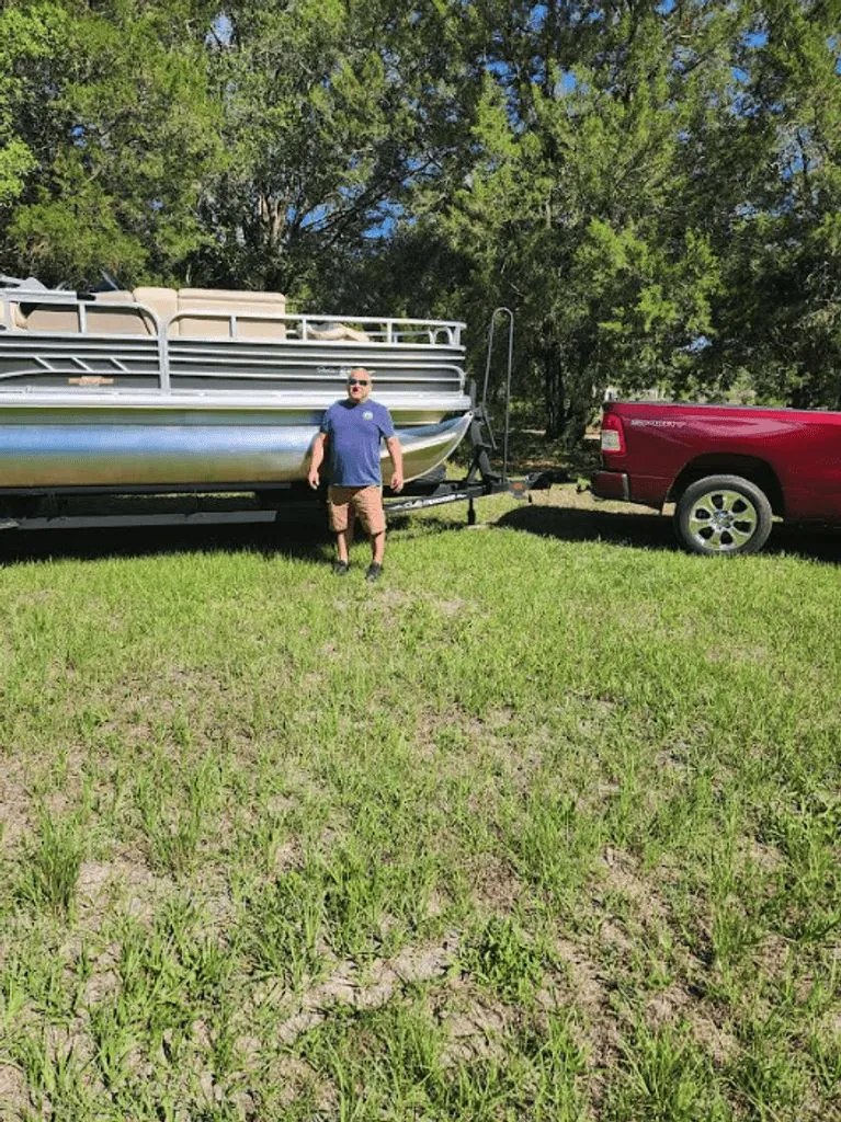 Slide: The Image of Sun Tracker Fishin Barge 2023 - 7