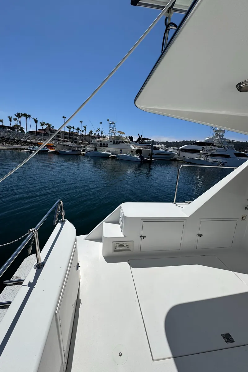 Slide: The Image of Zeta Flybridge Power Catamaran 2001 - 50