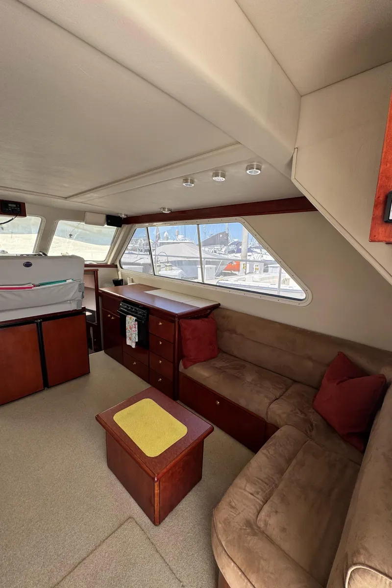 Slide: The Image of Zeta Flybridge Power Catamaran 2001 - 67