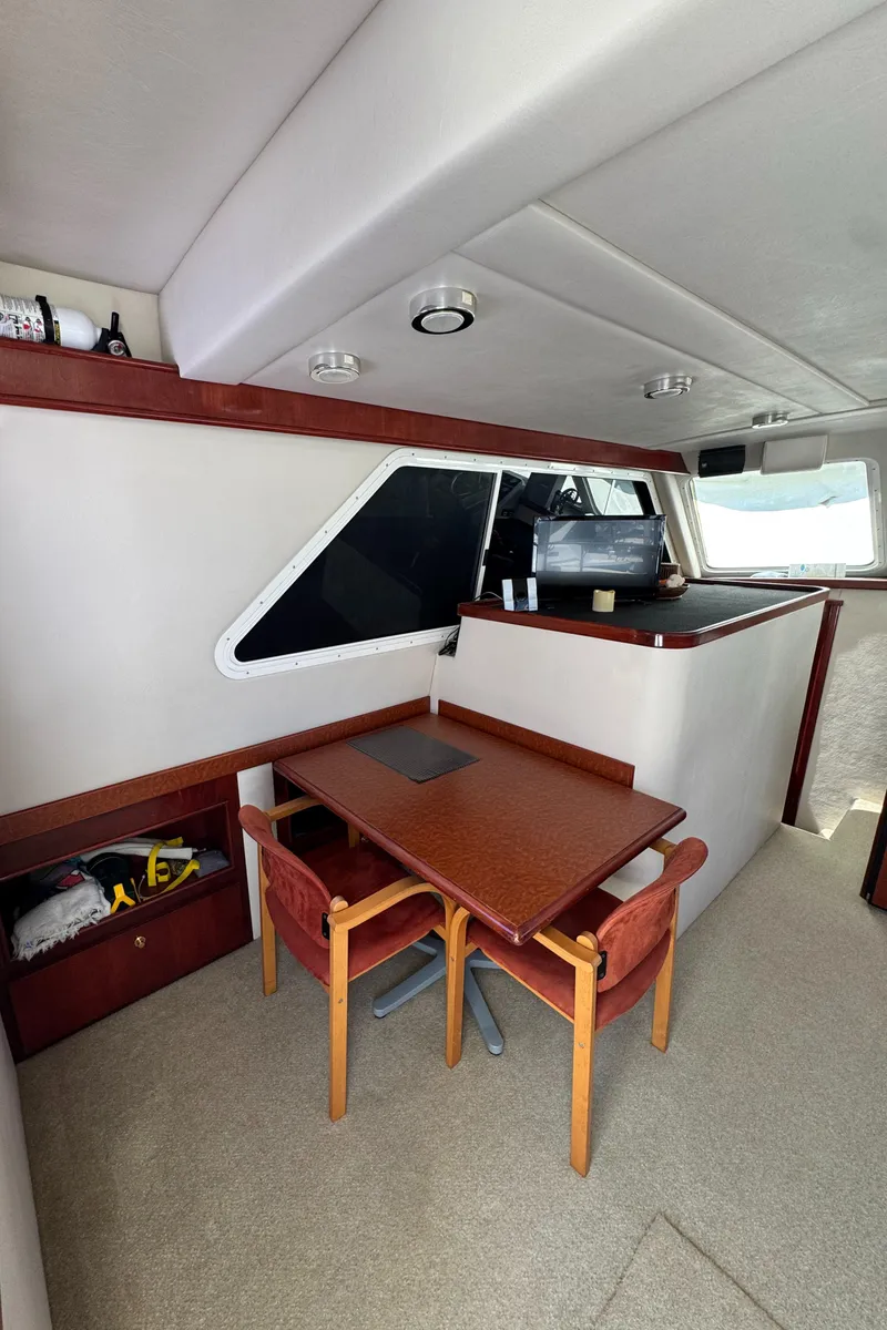 Slide: The Image of Zeta Flybridge Power Catamaran 2001 - 70
