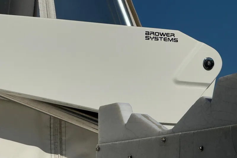 Slide: The Image of Close-up of Brower Systems component on 1999 Navigator 5300 boat. - 6