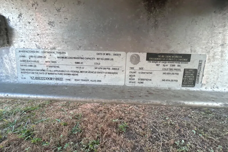 Slide: The Image of 2019 Yamaha Boats SX195 interior with sleek seating and modern design. - 55