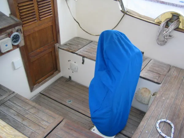 Slide: The Image of Interior of a 1974 Hallberg-Rassy Rasmus 35 yacht. - 15