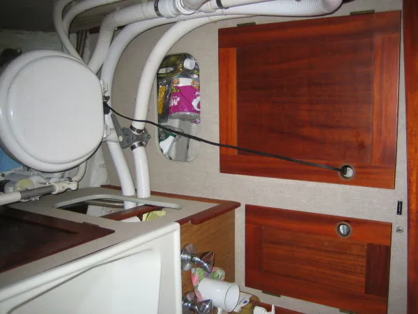 Slide: The Image of Interior of a 1974 Hallberg-Rassy Rasmus 35 yacht. - 23