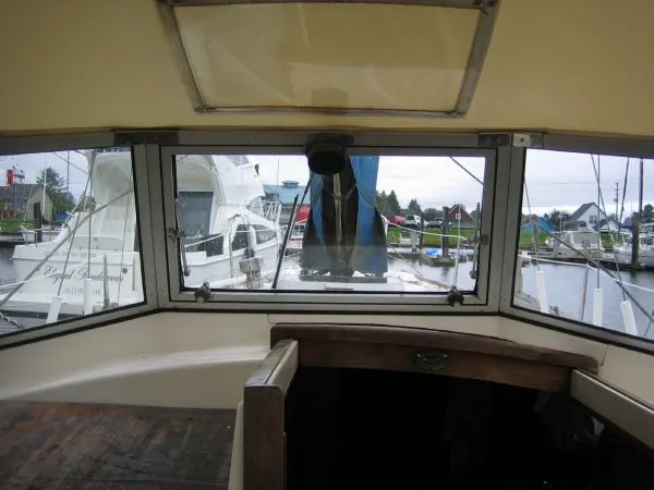 Slide: The Image of Interior view of 1974 Hallberg-Rassy Rasmus 35 in harbor. - 48