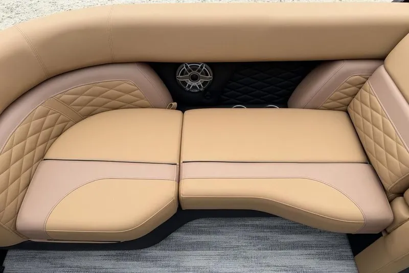 Slide: The Image of Luxurious tan seating on 2026 Godfrey Monaco 235 SFLC iMPACT boat. - 27