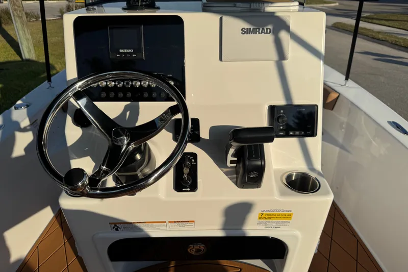 Slide: The Image of 2024 Sea Pro 202 Center Console on Magic Tilt trailer by West Coast Marine. - 36