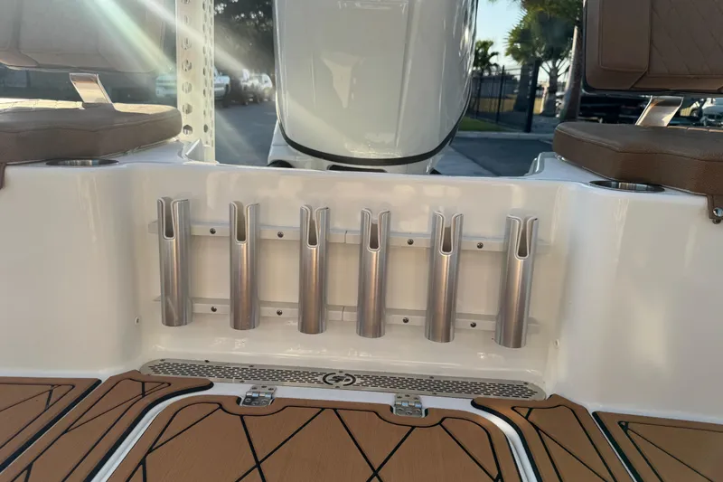 Slide: The Image of Interior view of 2024 Sea Pro 202 Center Console boat wiring and components. - 77