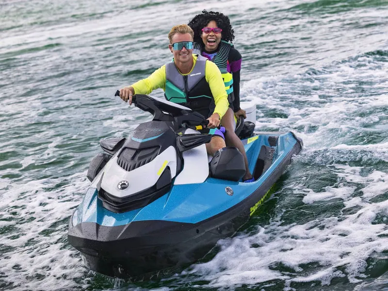 Slide: The Image of Sea-Doo GTI SE 130 Tech Package, audio, iDF, iBR 2025 - 12