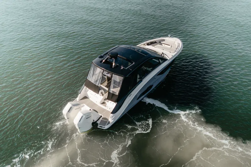 Slide: The Image of Sea Ray Sundancer 370 Outboard 2023 - 2