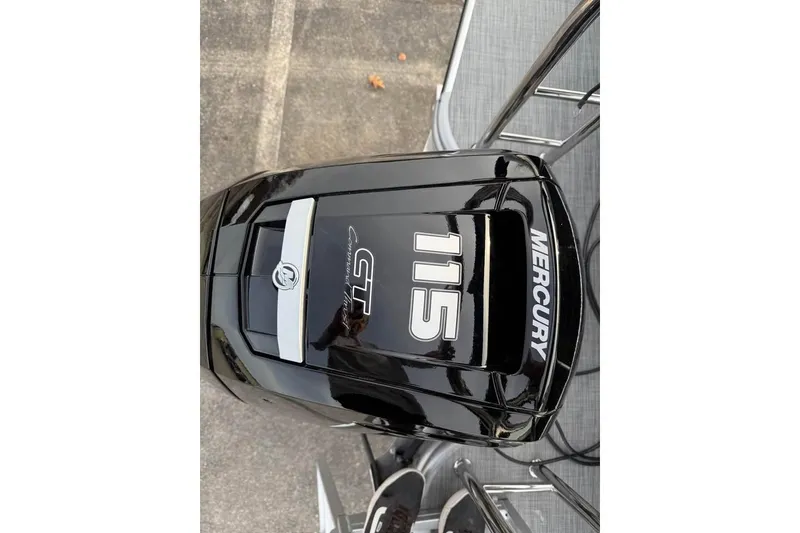 Slide: The Image of Mercury 115 outboard motor on 2026 Lowe SS 230 WV boat. - 8