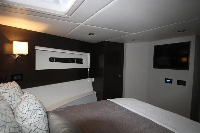 Slide: The Image of Luxurious interior cabin of 2019 Cruisers Yachts 42 Cantius with modern amenities. - 19