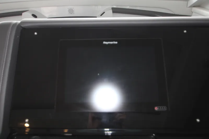 Slide: The Image of Raymarine display on 2019 Cruisers Yachts 42 Cantius dashboard. - 63