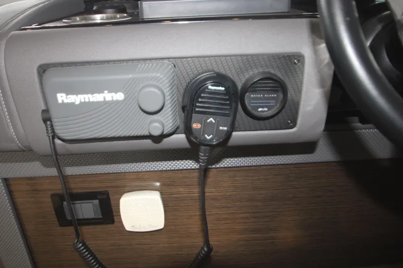 Slide: The Image of Control panel of 2019 Cruisers Yachts 42 Cantius with Raymarine equipment. - 70