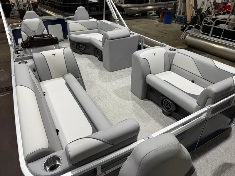 Slide: The Image of Tahoe Sport Fish & Cruise 23E80 Pontoon $33995 2026 - 31