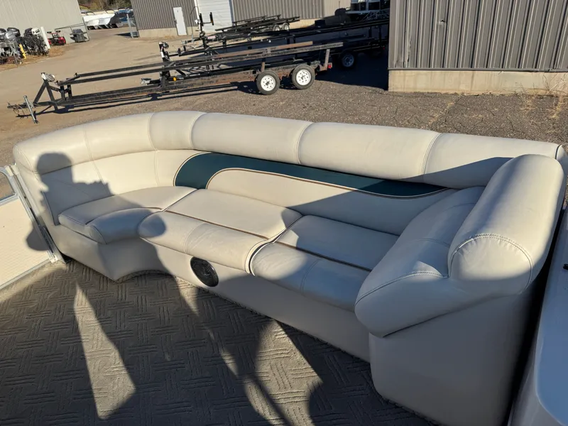 Slide: The Image of Premier 230 Grand Majestic Tri-toon Pontoon & 200HP Honda 4-Stroke EFI 2003 - 20