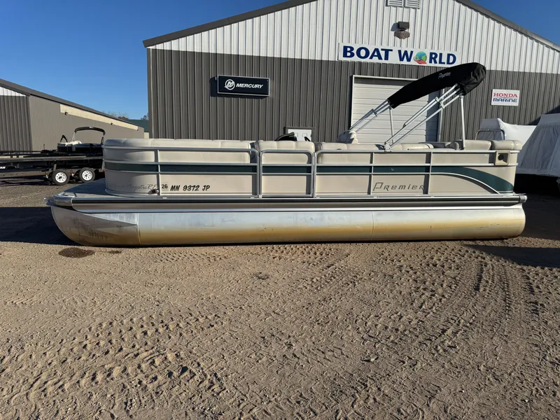 Slide: The Image of Premier 230 Grand Majestic Tri-toon Pontoon & 200HP Honda 4-Stroke EFI 2003 - 65