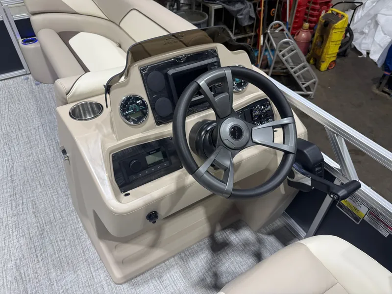 Slide: The Image of Tahoe Sport 2385 VRB Swingback Tritoon $47995 2026 - 11