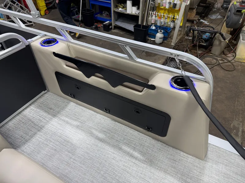 Slide: The Image of Tahoe Sport 2385 VRB Swingback Tritoon $47995 2026 - 23