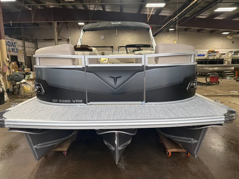 Slide: The Image of Tahoe Sport 200HP VRB 2385 Swingback Tritoon 2026 - 38
