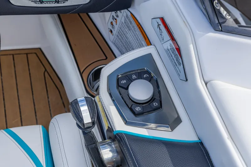 Slide: The Image of 2023 Nautique Ski Nautique control panel with sleek design and modern features. - 20