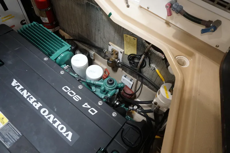 Slide: The Image of Engine compartment of a 2013 Ranger Tugs S-31 with Volvo Penta D4 300 engine. - 12