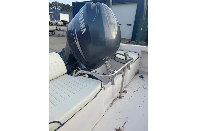 Slide: The Image of 2006 Grady-White Sportsman 180 boat with Yamaha 150 outboard motor. - 3