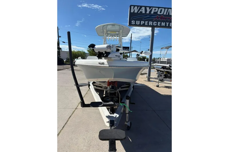 Slide: The Image of 2023 Skeeter SX2550 Family boat on trailer at Waypoint Marine Supercenter. - 2