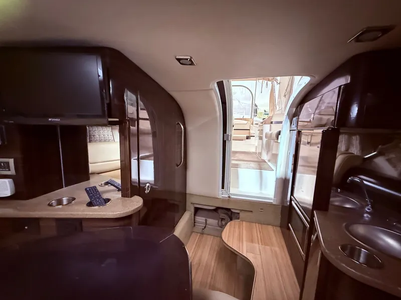 Slide: The Image of Interior of a 2015 Formula 310 Sun Sport yacht with modern amenities. - 20