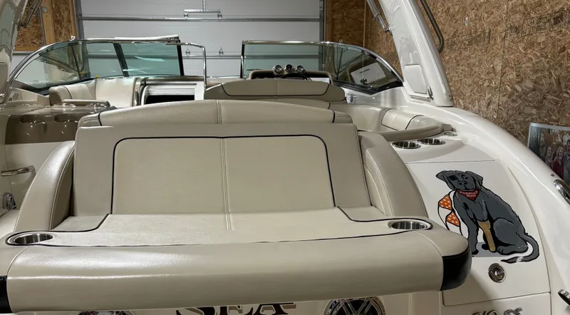 Slide: The Image of 2015 Formula 310 Sun Sport engine compartment with Big Block V8 engine. - 9