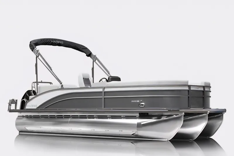 The Image of 2026 Harris Cruiser 210 pontoon boat with sleek design and modern features. - 0
