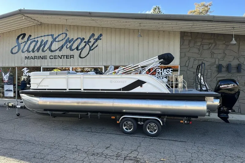 The Image of 2026 Godfrey Sweetwater 2286 SFLC pontoon boat at StanCraft Marine Center. - 1