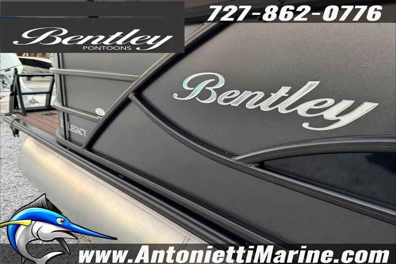 Slide: The Image of 2026 Bentley Pontoons Legacy 223 DL Navigator at Antonietti Marine. - 3