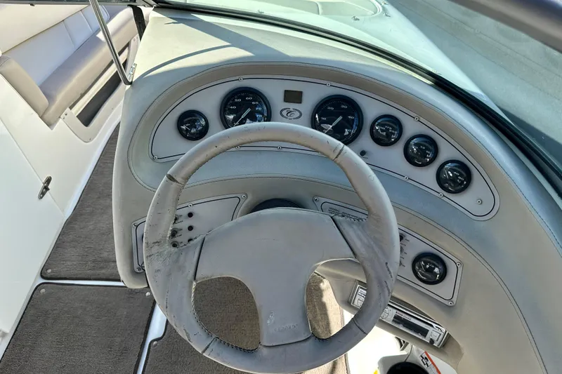 Slide: The Image of Hobbs Quartz hour meter on 1997 Cobalt 190, displaying 4416.1 hours. - 14