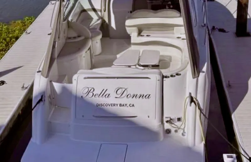 Slide: The Image of 2003 Formula 37 PC yacht "Bella Donna" docked at Discovery Bay, CA. - 6