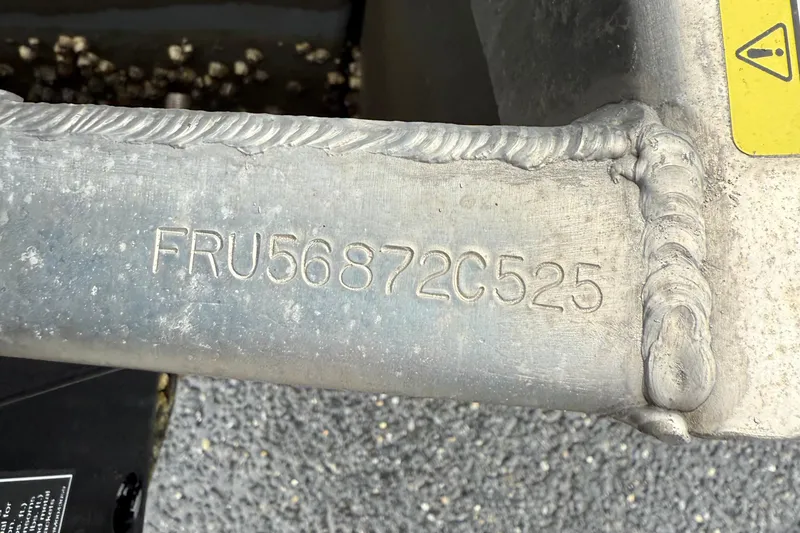 Slide: The Image of Close-up of Berkshire 24CL 2.75 LE 2025 hull identification number. - 16