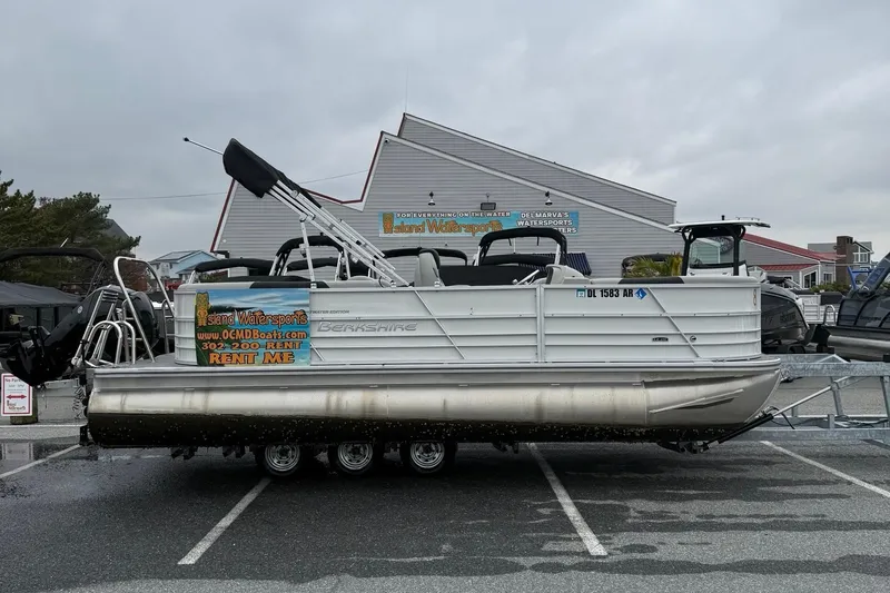 The Image of 2025 Berkshire 22RFX LE 2.75 pontoon boat available for rent at Island Watersports. - 1