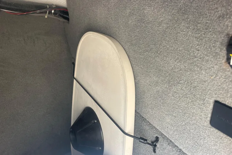 Slide: The Image of Interior view of 2023 Grady-White Freedom 285 boat, featuring a secured hatch cover. - 49