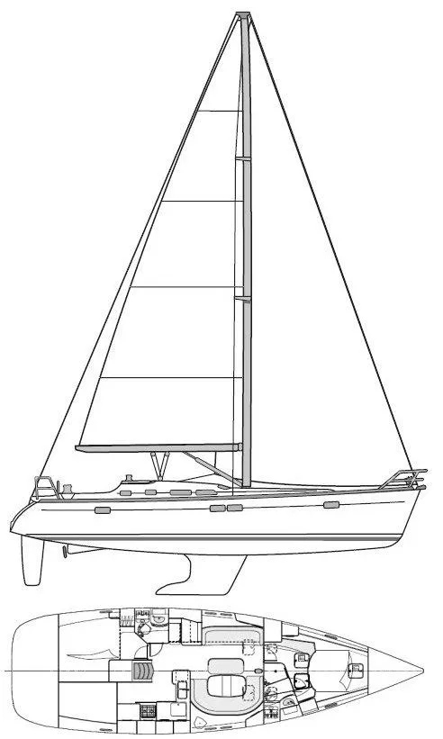 Slide: The Image of Beneteau 473 2004 - 70