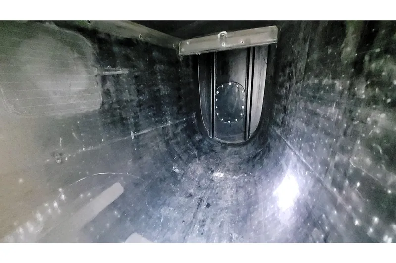 Slide: The Image of Interior view of a 2002 Custom International Americas Cup Class yacht hull. - 71