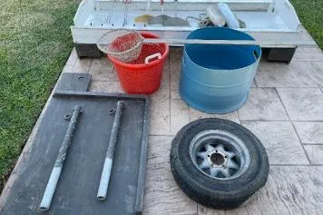 Slide: The Image of Outdoor gear and accessories for 2015 Custom 18x60 Duck/Shrimp/Hunt boat. - 18