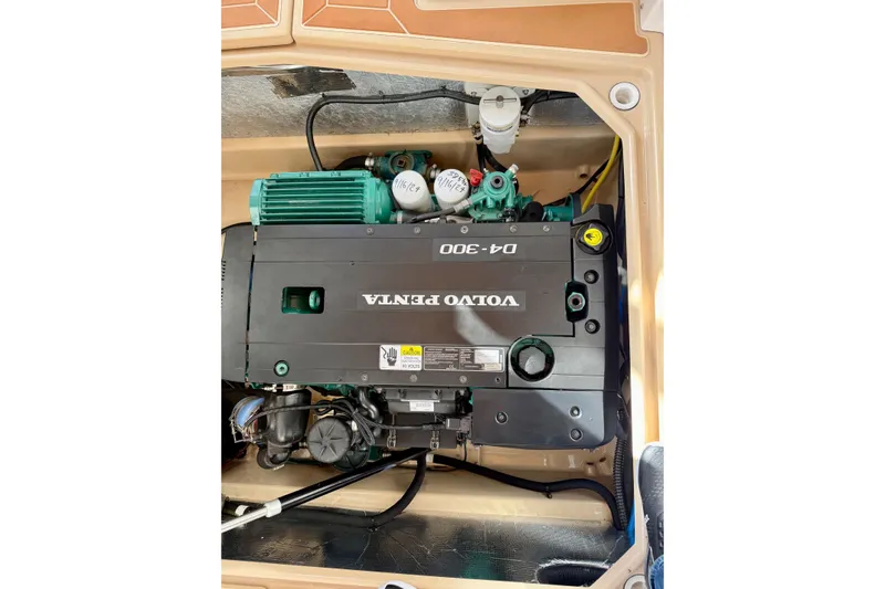 Slide: The Image of Volvo Penta D4-300 engine in 2018 Ranger Tugs R-29 CB boat. - 20