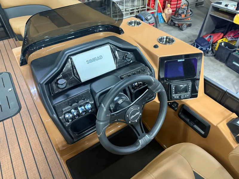 Slide: The Image of Bentley Pontoons Elite 253 Admiral Quad Lounge Tritoon & 350HP 4-Stroke EFI 2026 - 14