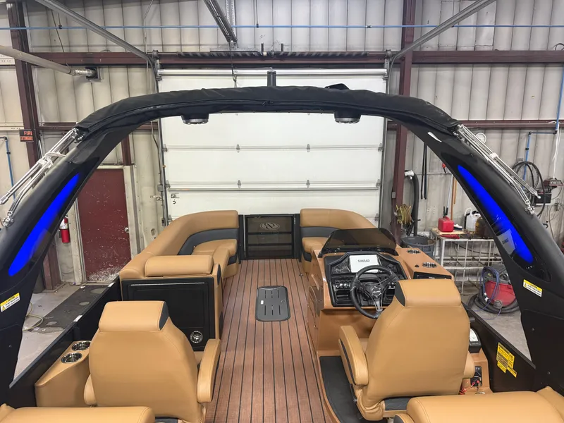 Slide: The Image of Bentley Pontoons Elite 253 Admiral Quad Lounge Tritoon & 350HP 4-Stroke EFI 2026 - 43