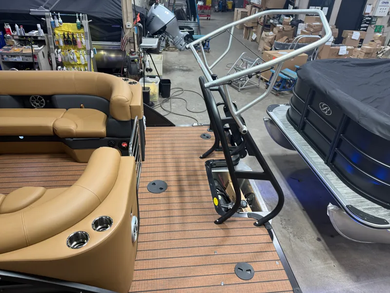 Slide: The Image of Bentley Pontoons Elite 253 Admiral Quad Lounge Tritoon & 350HP 4-Stroke EFI 2026 - 5