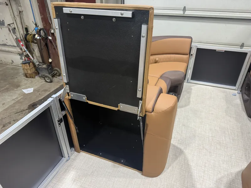 Slide: The Image of Tahoe LTZ CRB 2185 Cruise Rear Bench Pontoon $33995 2026 - 26